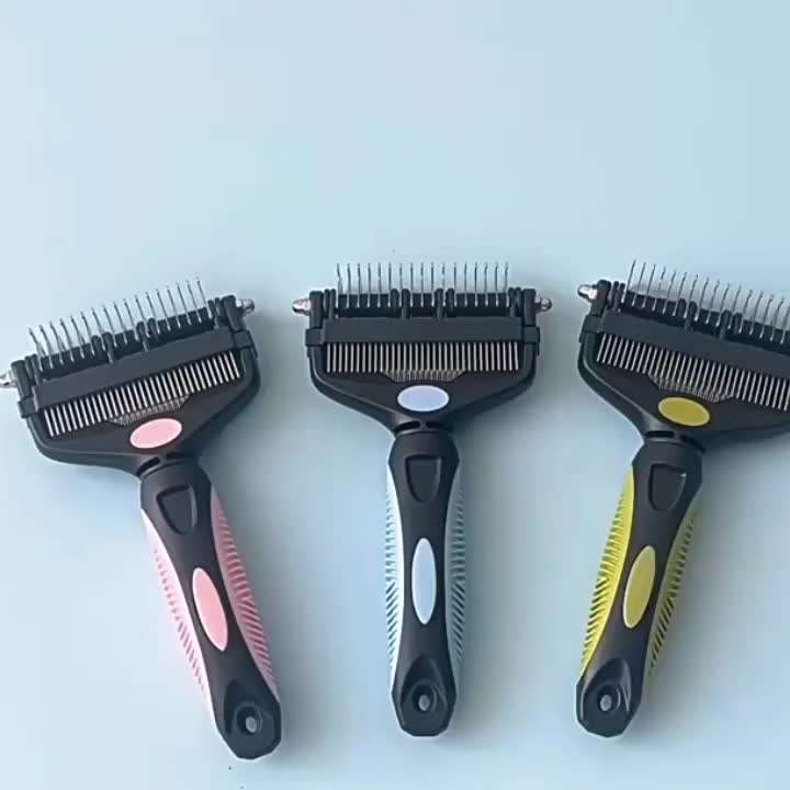 1pc Green Pet Comb