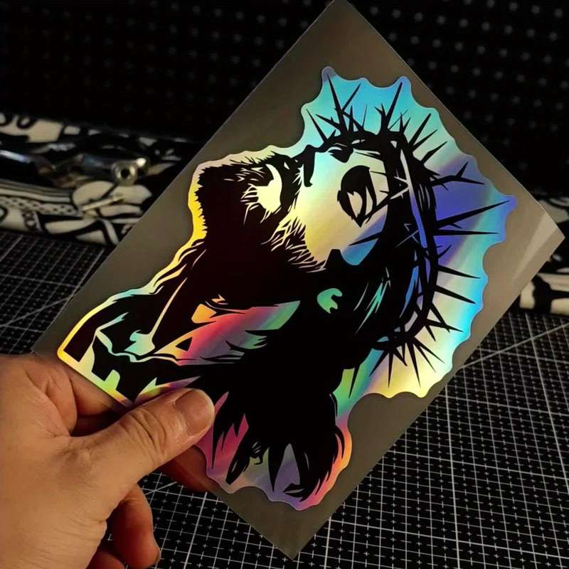 1pc Jesus Christian Themed Stickers