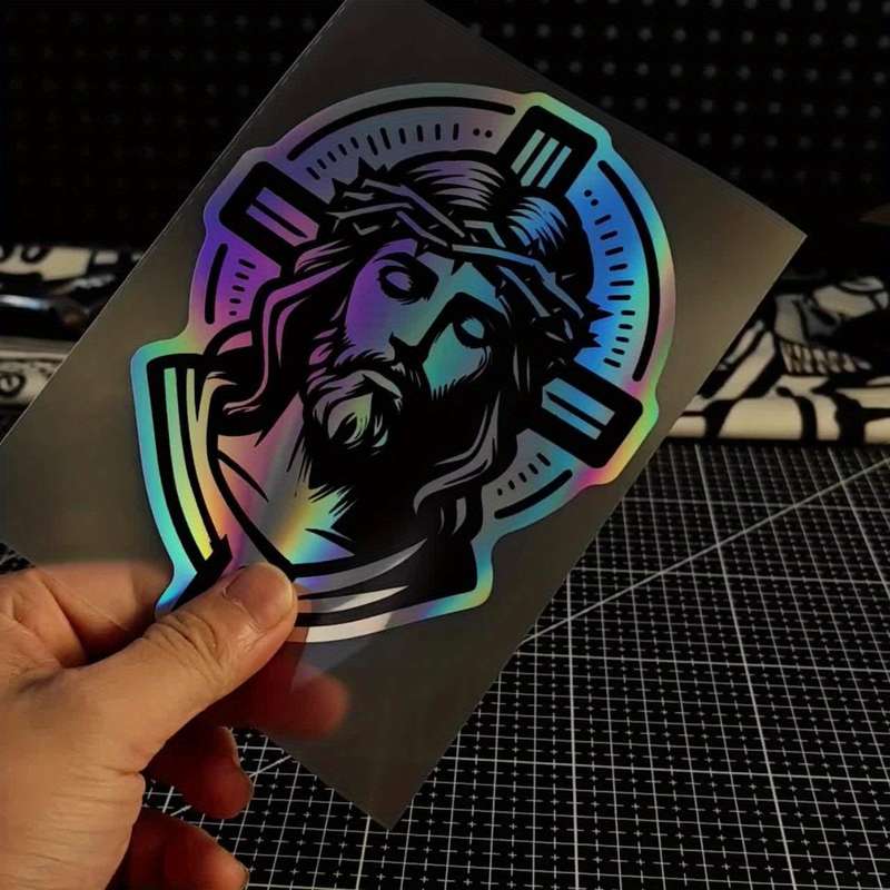 1pc  Jesus Christian Themed Stickers