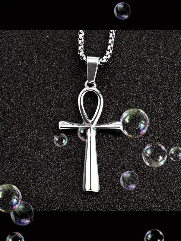 1 Piece Silvery Jesus Theme Pendant