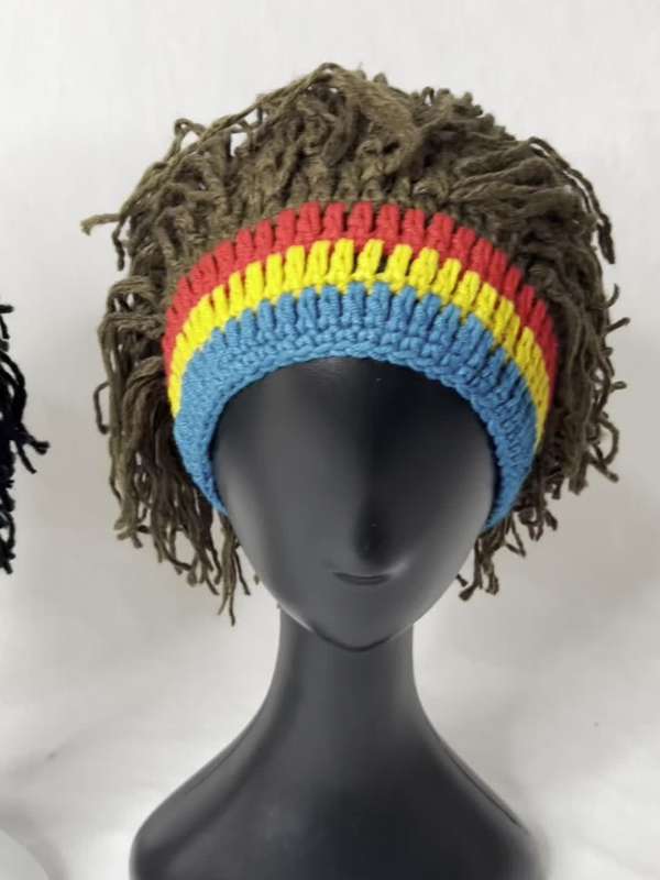 1Pc Light Brown Fashion Design Wig