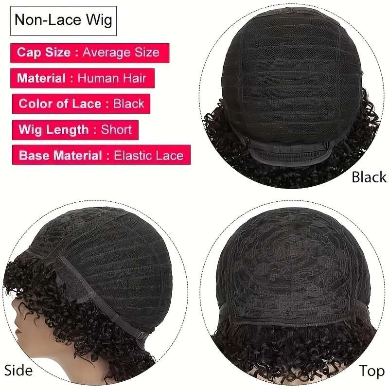 1Pc 1A 15.24cm Fashion Design Wig