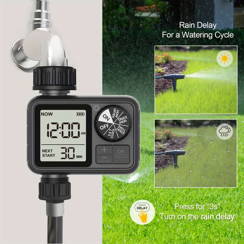 1Pc Programmable Hose Watering Timer