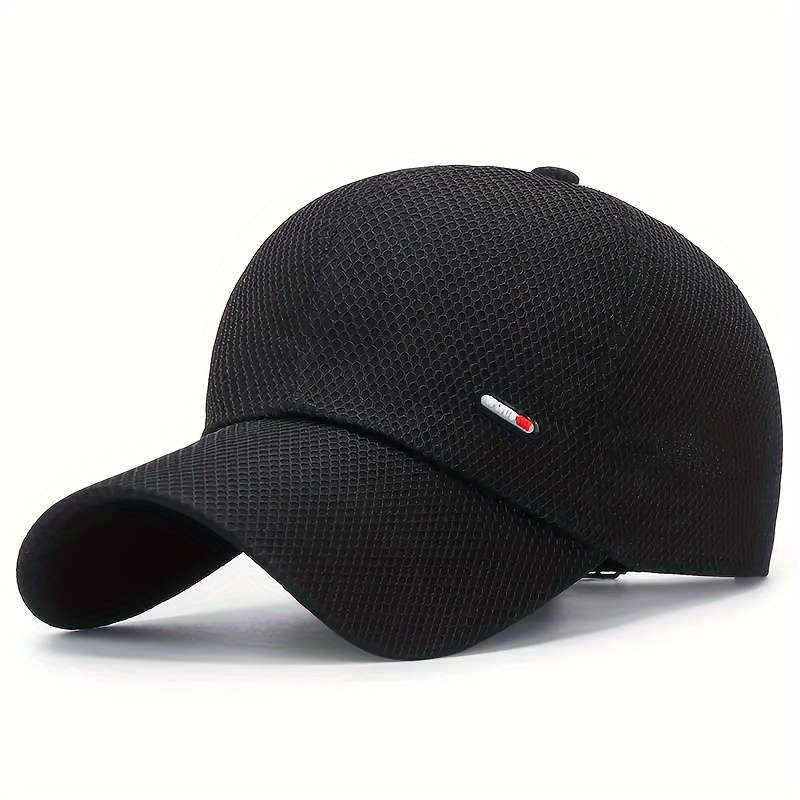 1pc New Stylish Baseball Cap Casual Breathable Dad Hat Stylish Adjustable Sunshade Sports Hats For