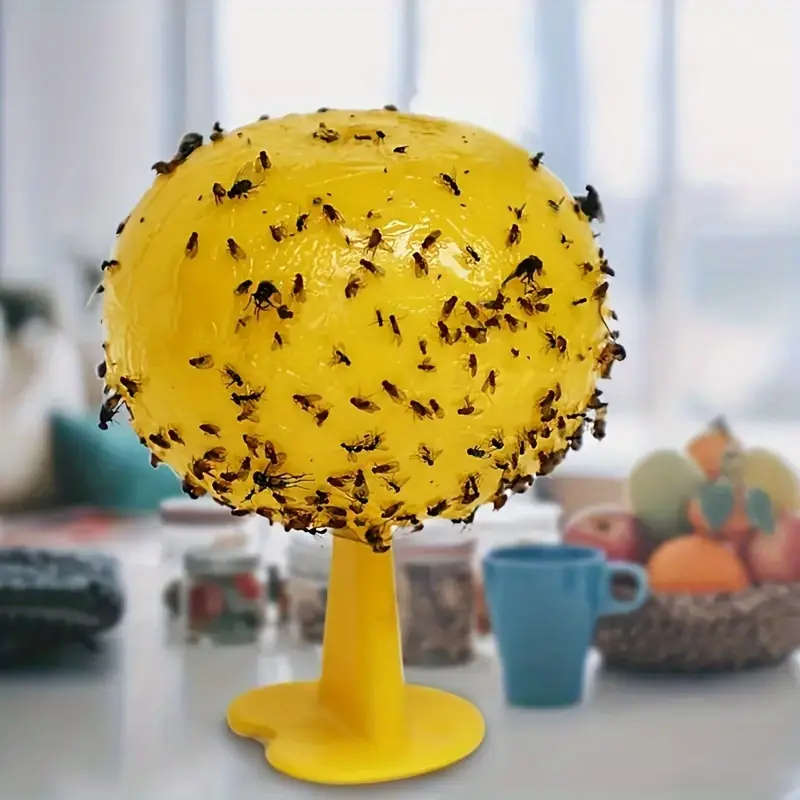 1pc Versatile Sticky Fly Trap Ball Heat-Resistant Ideal for Indoor Outdoor Use Effective Against Fru