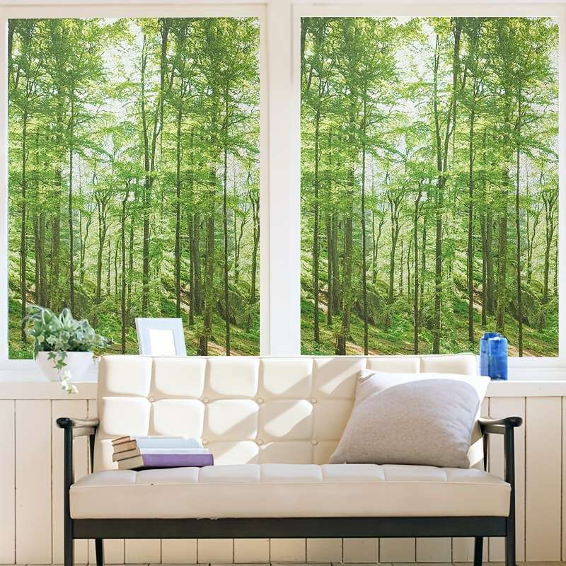 44.98x100.0cm   Door And Window Stickers