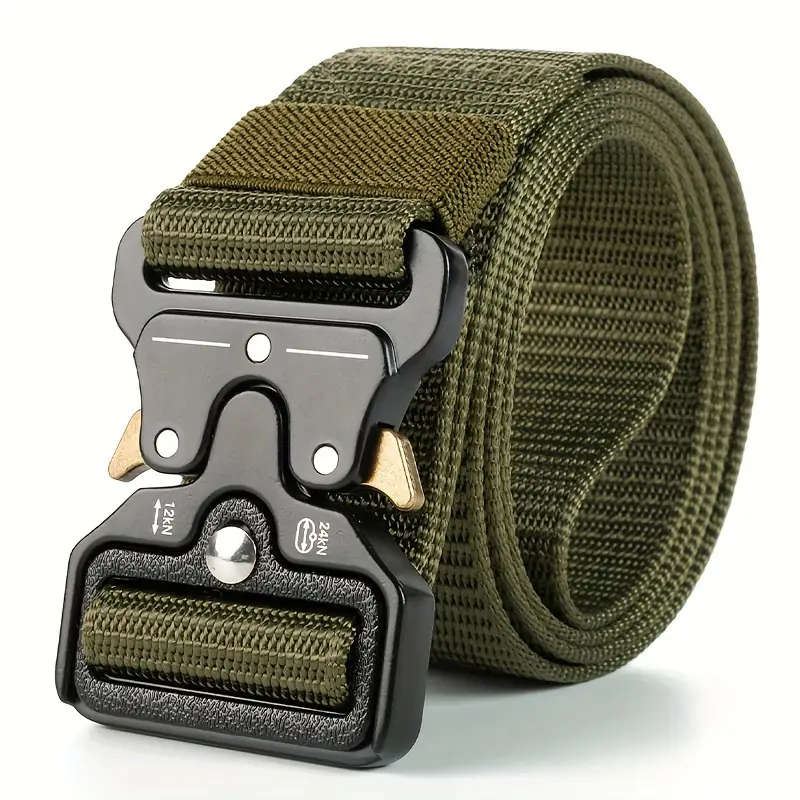 1pc New Multi Functional Outdoor Belt Buckle Mountaineering Backpack Nylon Clasp Tactical Belt Acces