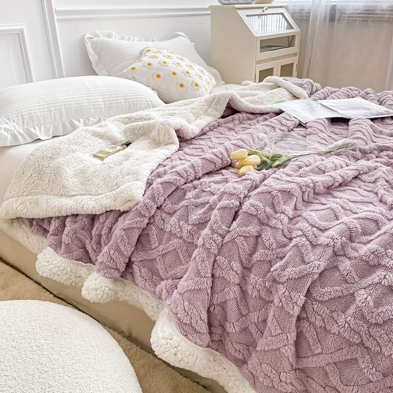1ps Blanket Color Grey size twin 100cmx150cm