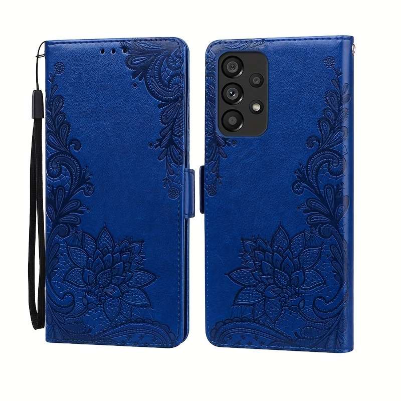 1pc Navy Blue For Samsung For Samsung A02s Phone Cases