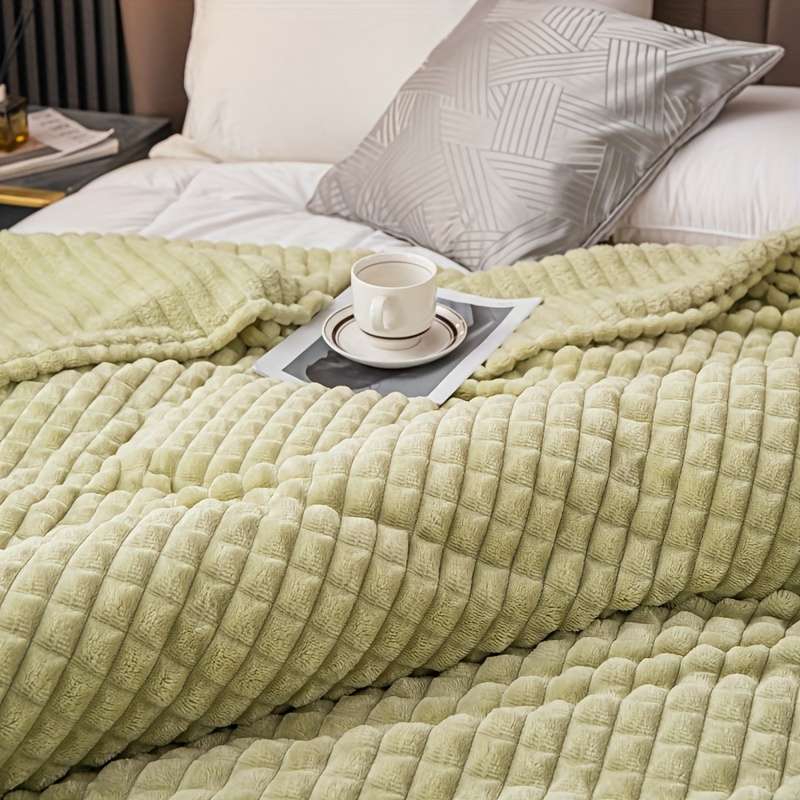 1ps Blanket Color Light Grey size 230x200CM