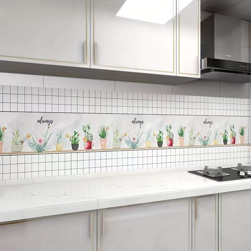 1PC Wall StickersFlower Tiles59.99X1000.0cm