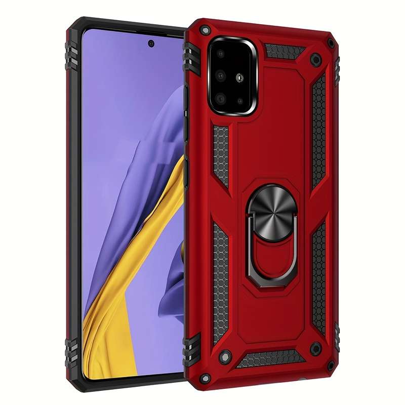 1pc Red For Samsung Galaxy A51 Phone Cases