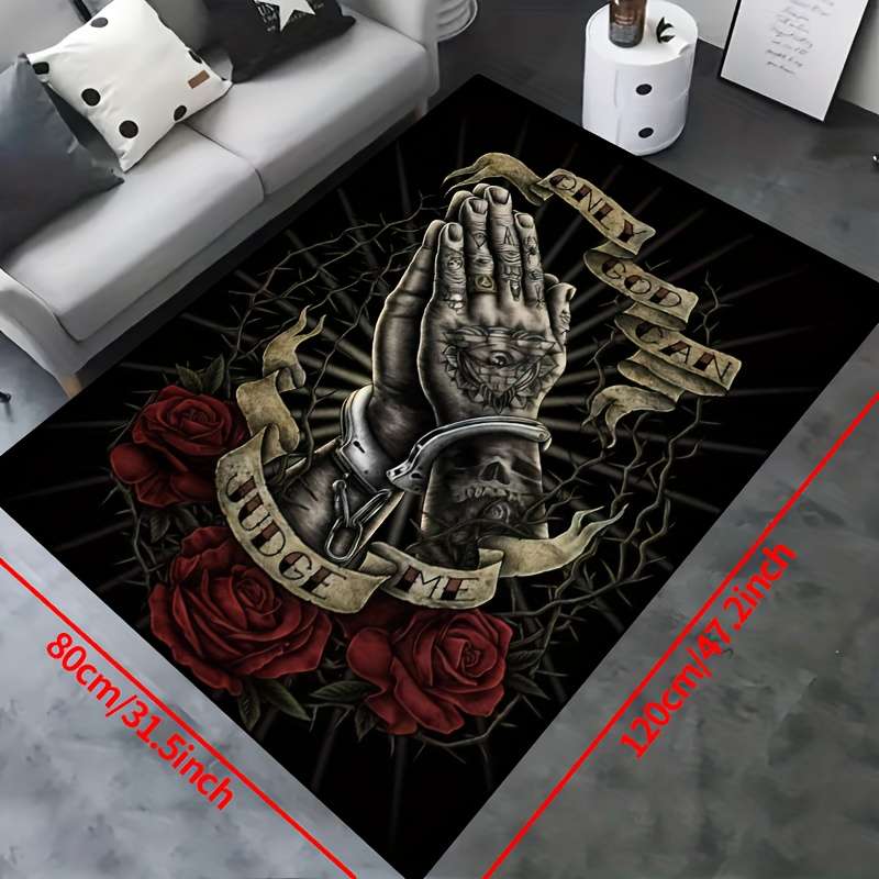 1Pc 78.74x119.38cm Floor Mat