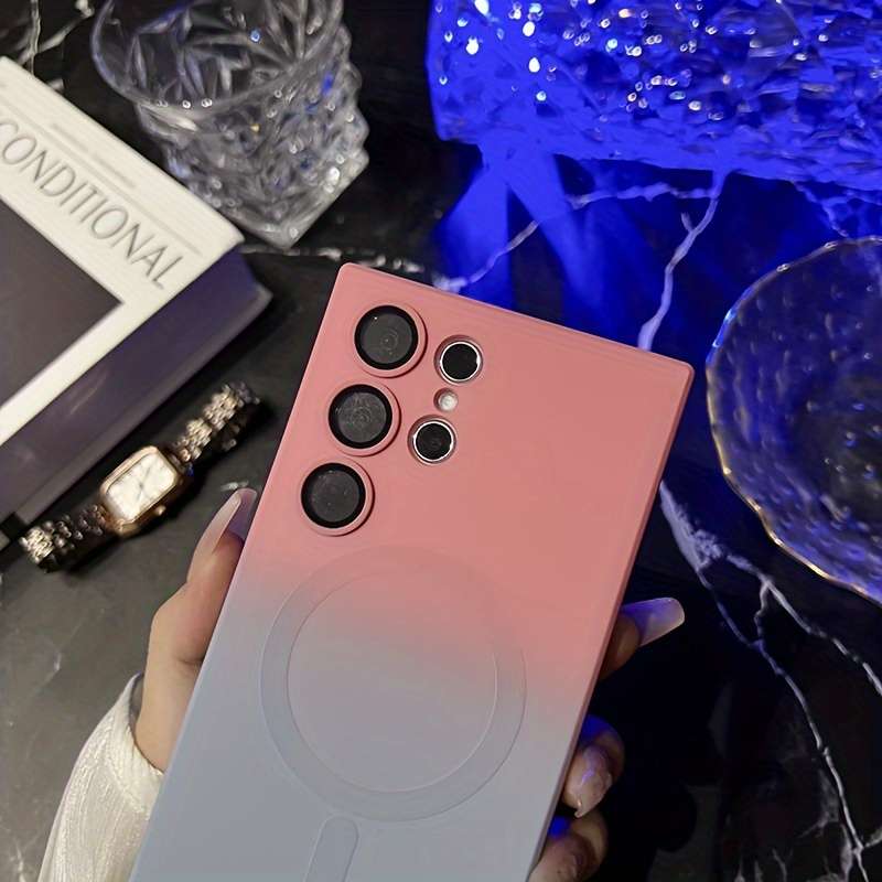 1pc Pink Gray For Samsung Galaxy Note 10 Phone Cases