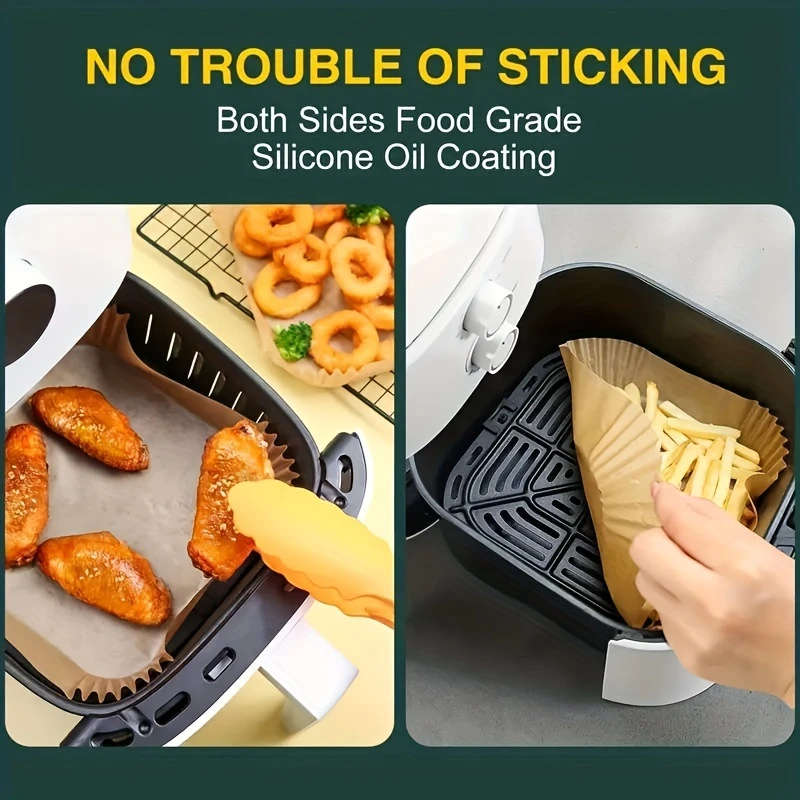 50 pcs Square Liners Disposable 160mm x 45mm