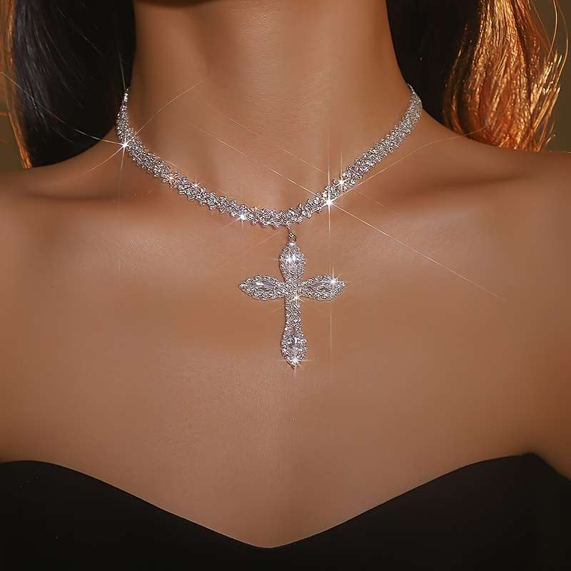 1 Piece Silvery Jesus Theme Pendant