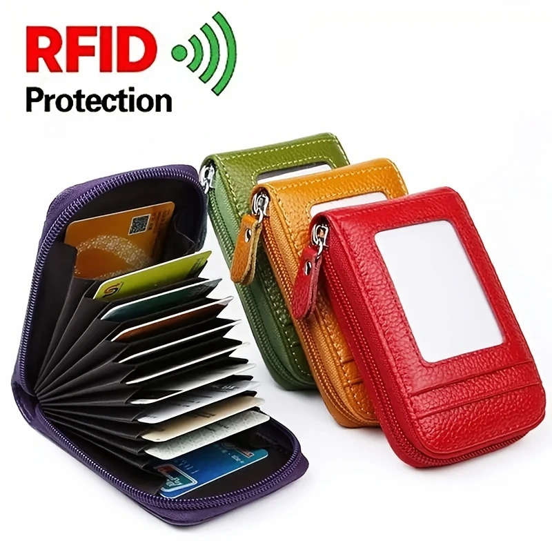 Zippered Credit Card Holder