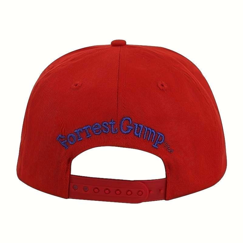 1pc 1 Men's Forrest Gump-Inspired Shrimp Baseball Cap Adjustable Lightweight Polyester UV Prote