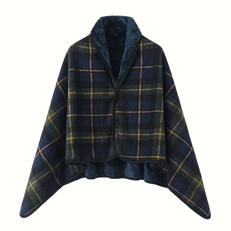 1ps Blanket Color RedAndCoffee Grids size 100x140cm
