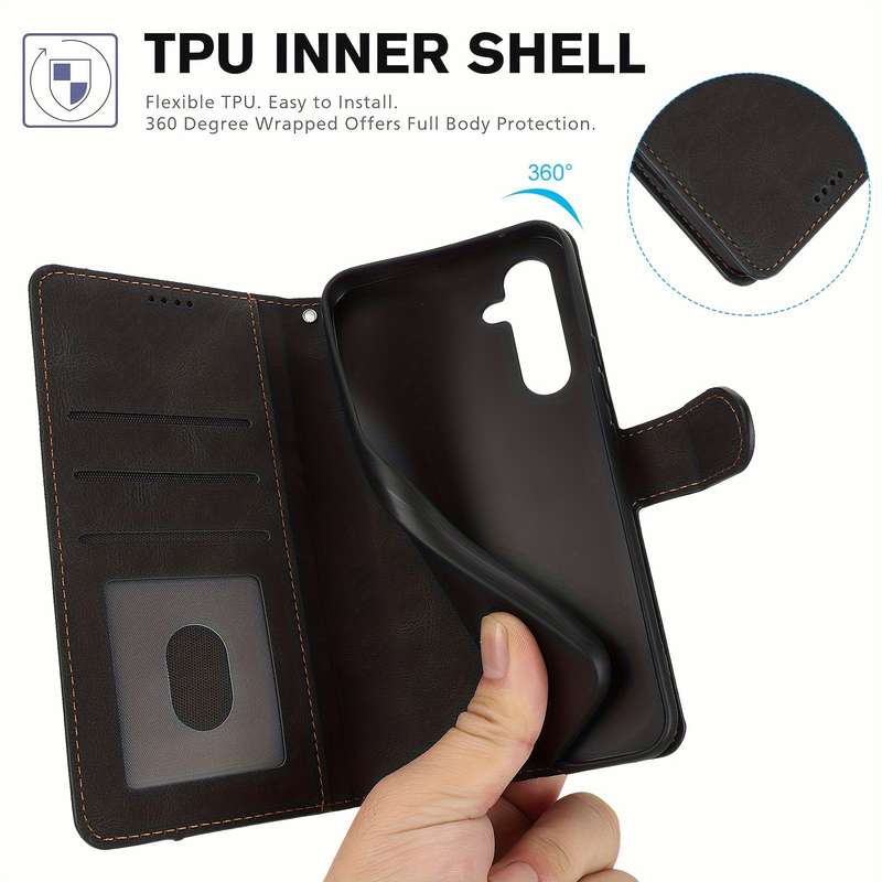 1pc Brown For Samsung Galaxy A52/A52S Phone Cases