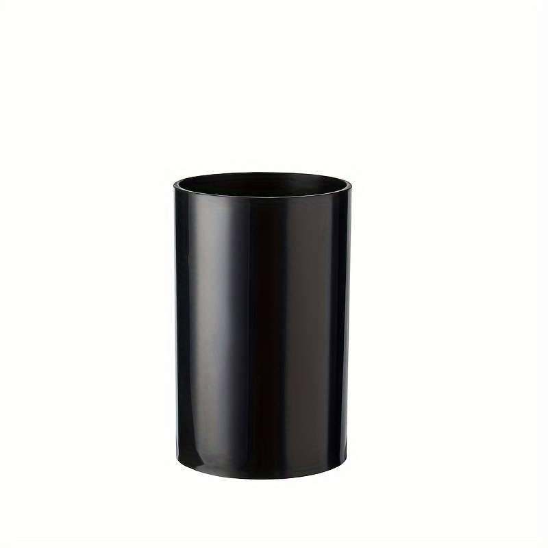 Kitchen Utensil Organizer Red and Black Polypropylene Storage Cylinder for Dishware Spoons