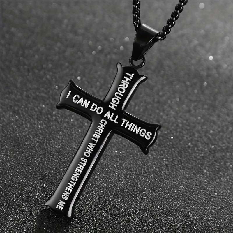1 Piece Silvery Jesus Theme Pendant