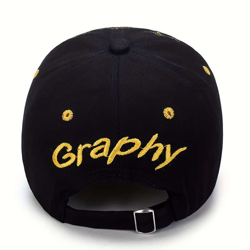 1pc Street Style Ripped BAT Baseball Cap 100% Hip Hop Inspired with Vibrant Letter Print Snapba