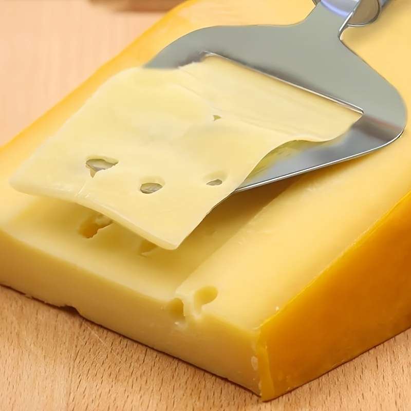 1pc Cheese Slicer Stainless Steel Cheese Slicer Multifunctional Cheese Slicer with 4 Blades