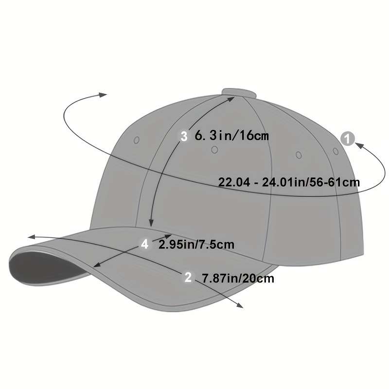 1pc Trendy OE Embroidery Baseball Cap Lightweight Adjustable Dad Hats Color Block Breathable Sun Ha
