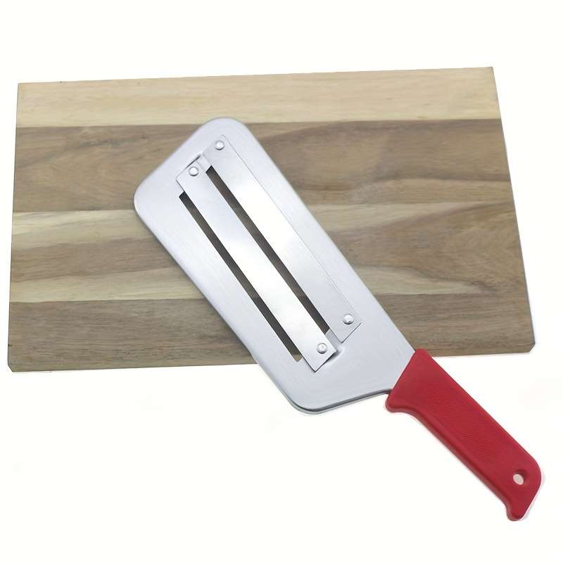 1pc Cabbage Kitchen Knife Cabbage Hand Chopper Metal Sauerkraut Knife Double Slice Planer