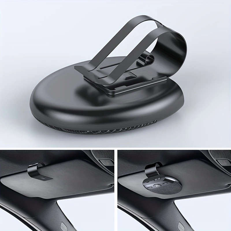 1Pc Wireless Vehicle Car V5.0 Speakers Handsfree Car Kit Hands Free Speakerphone Hands Free Sun Viso