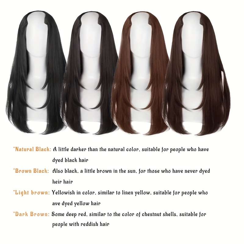 1Pc Light Brown 55.88cm Fashion Design Wig