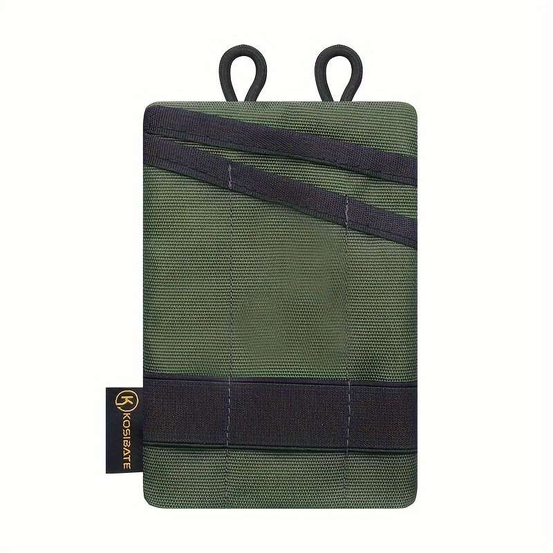 1pc EDC Pouch EDC Pocket Organizer Mini Tool Pouch With 4 Pockets For Knife Flashlight Card Men'