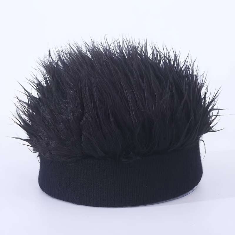 1pc Vintage-Inspired Men's Brimless Hat in Gray White Retro Street Style Performance Access