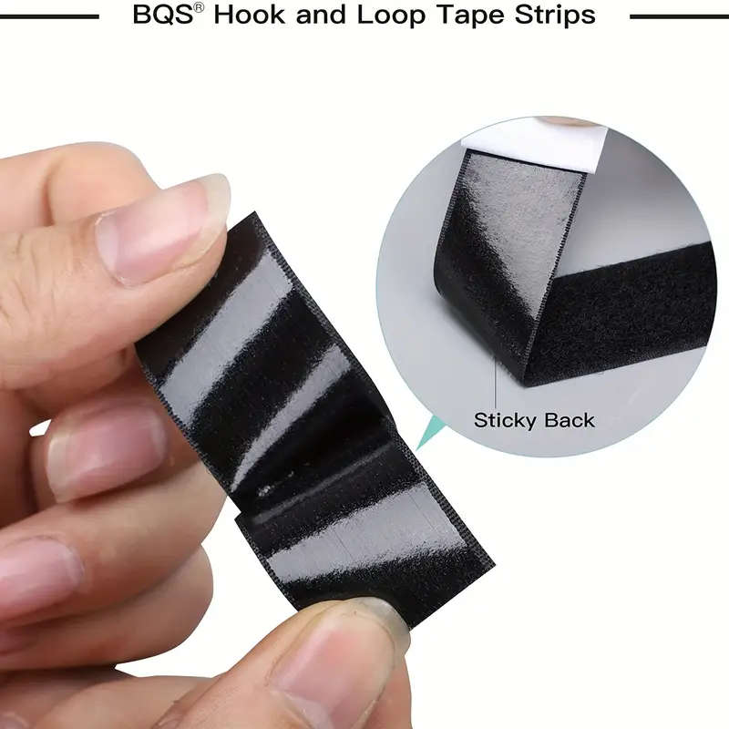 1 Roll Of Strong Self-Adhesive Hook And Loop
