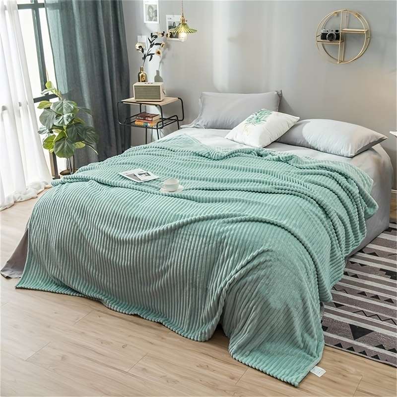 1ps Blanket Color Coffee Color size 100x150cm