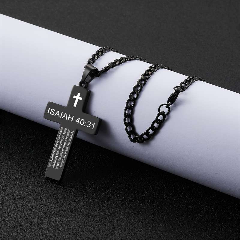 1 Piece Silvery Jesus Theme Pendant
