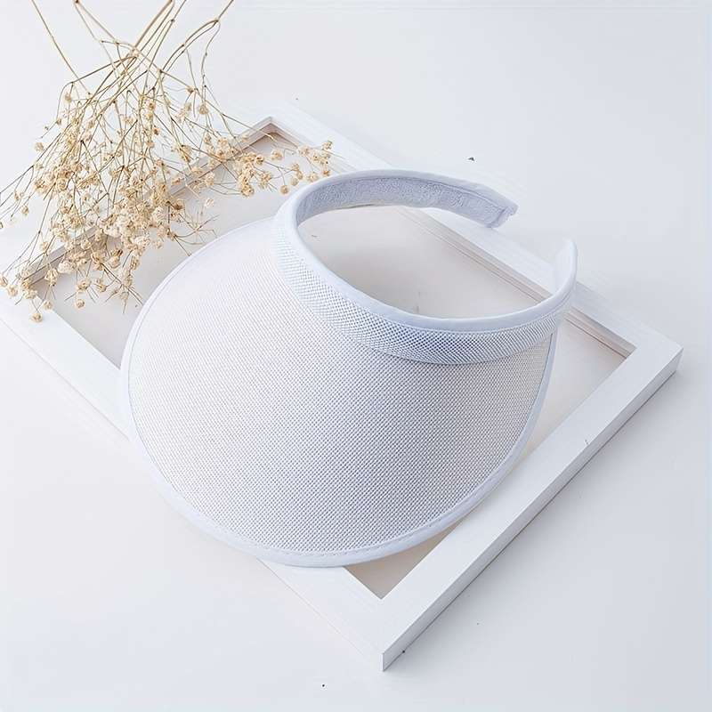 1pc Two Mixed Color Sets Unisex Combination Summer And Linen Sun Hats Hollow Top Hats Large Brim Be