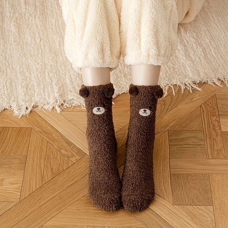 1Pairs Sock White Cat Pair  One Size