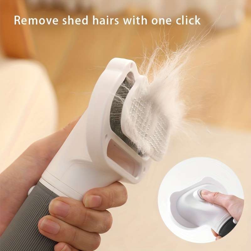 1pc Gray Pet Comb