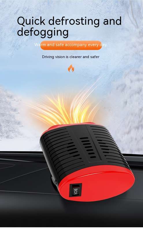 1pc 12V Red Black  Heater