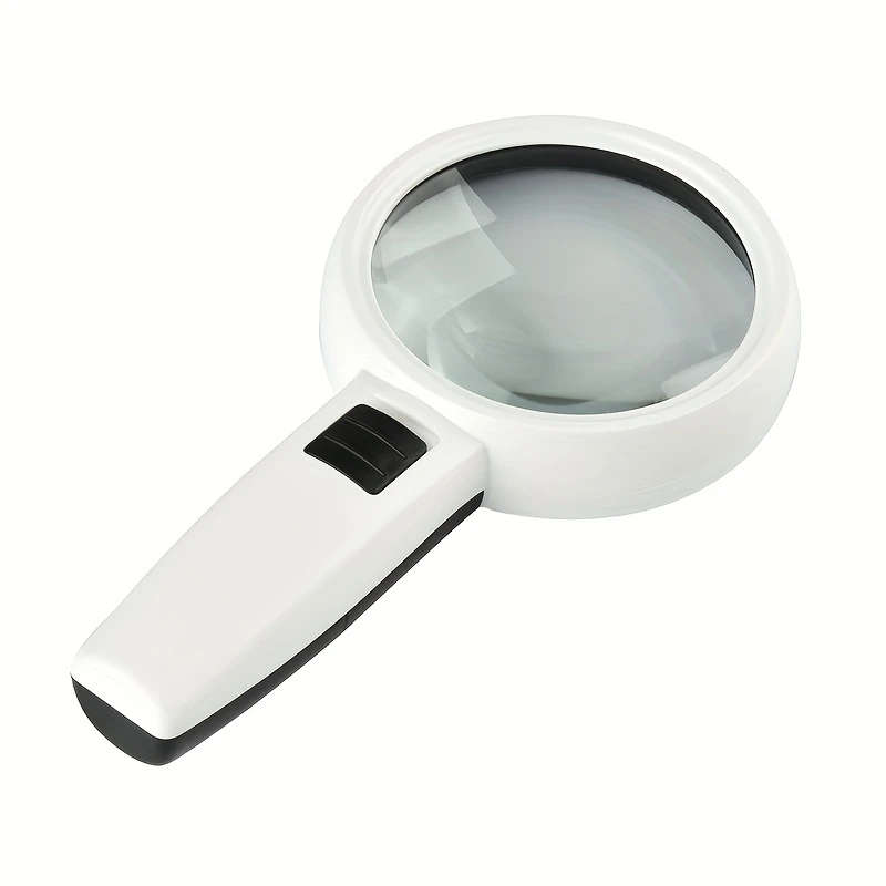1pc 30X 9.5cm 3 LED Light Magnifying Glass Lens Mini Pocket Handheld Microscope Jewelry Loupe