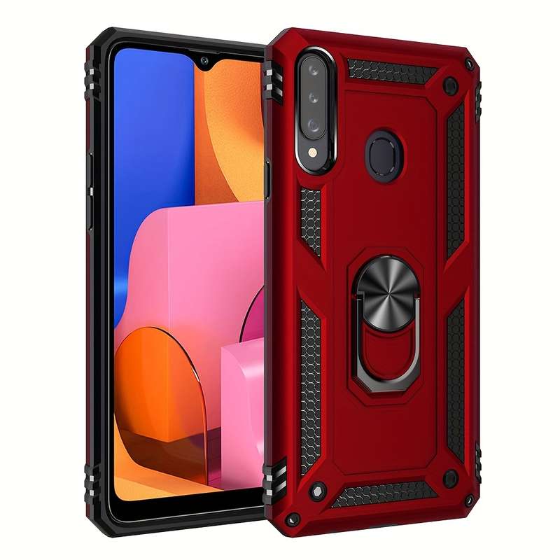 1pc Red For Samsung Galaxy A20s Phone Cases