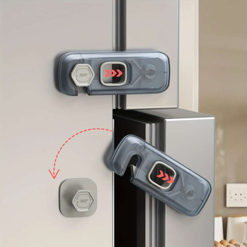 1Pc Child Safety Fridge Lock Single Door Refrigerator Door Stopper Baby Protection Kids Safety Care