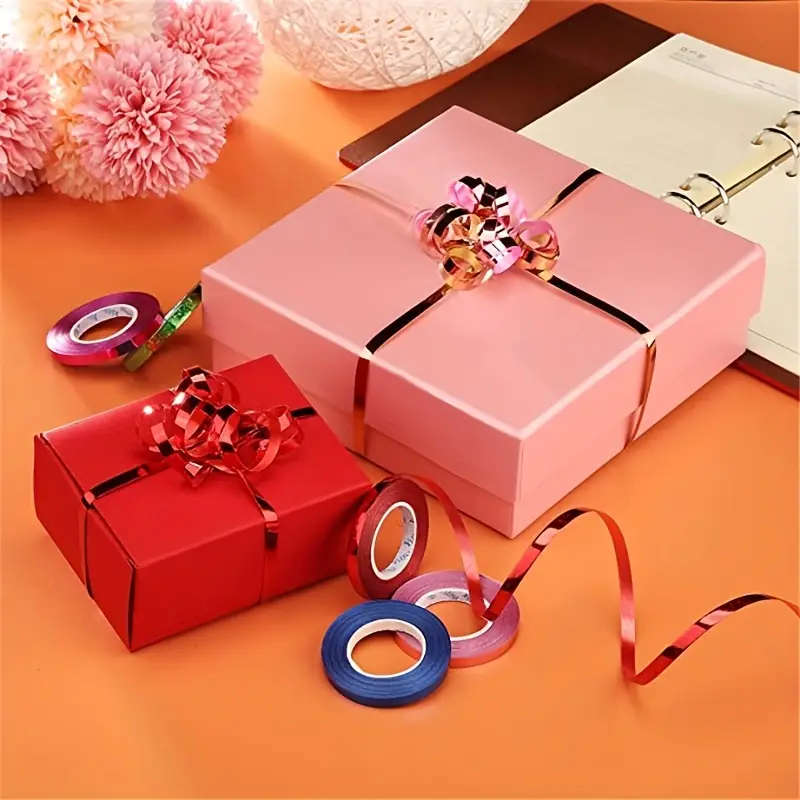 1pc 10m/Roll 5mm Satin Balloon Ribbon Chain