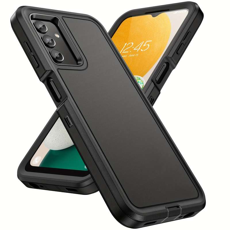 1pc Black For Samsung Galaxy A04s Phone Cases