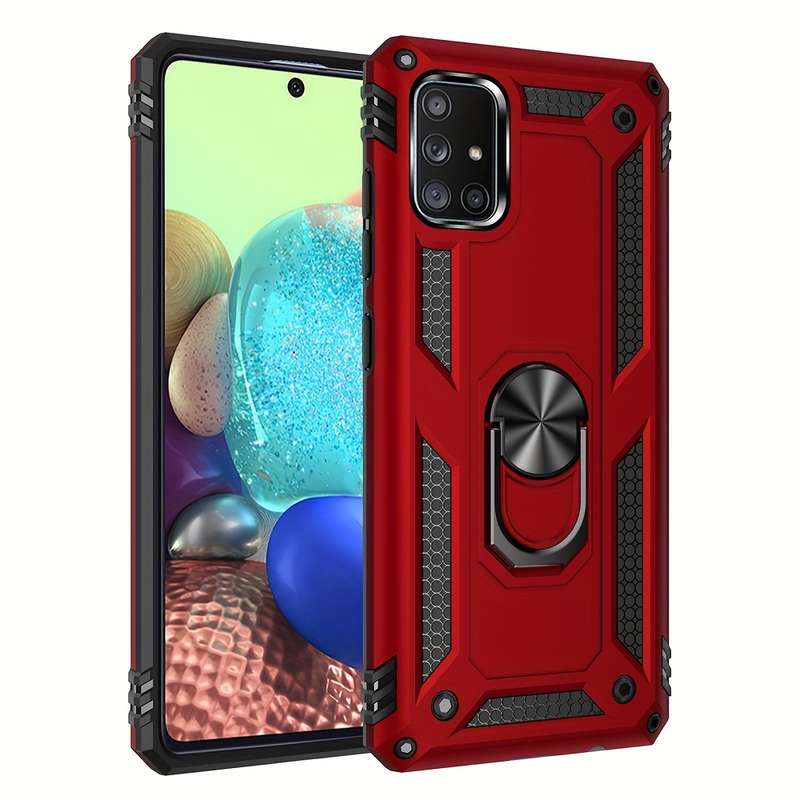 1pc Red For Samsung Galaxy A71 Phone Cases