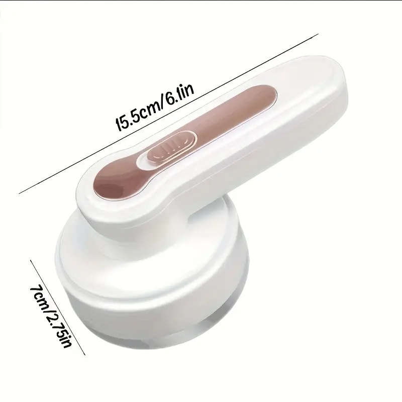 1pc USB Rechargeable Lint Eraser with Cleaning Brush Effective Fabric Shaver for Sweaters Blankets