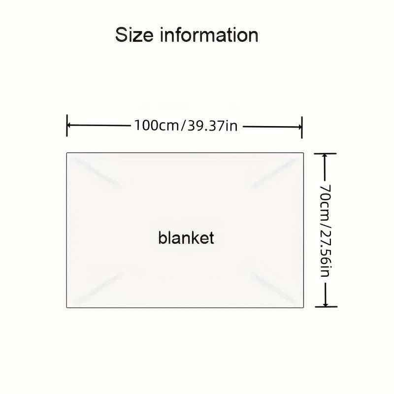 1ps Blanket Color Green