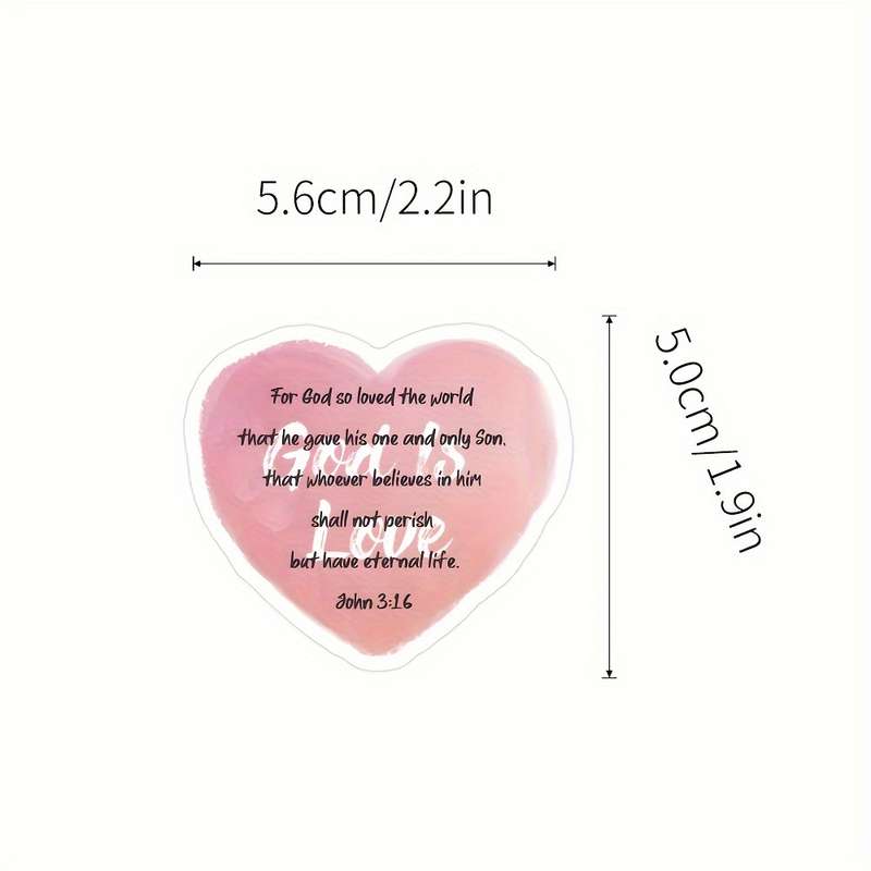 50pcs Jesus Bible Stickers Jesus Christian Themed Stickers